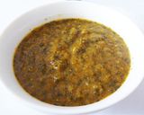 ほうれん草インドカレー　サグ・パニール風作り方2写真