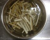 里芋とゴボウの煮物作り方1写真