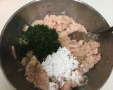 簡単離乳食！蓮根青のりハンバーグ家族も！作り方2写真