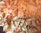 簡単低カロリー油不使用の豚肉海老の炒飯作り方2写真