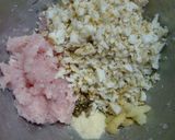 中華風（２）鶏だんごのスープ。作り方8写真
