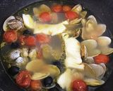 白身魚&アサリのアクアパッツァ♬作り方4写真
