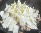厚揚げと白菜の豚バラ『めんつゆうま煮』作り方5写真