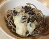黒豆納豆ととろろ蕎麦作り方3写真