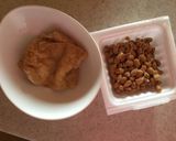 納豆と油揚げのご飯作り方1写真