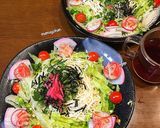 豆腐そうめんサラダ作り方4写真
