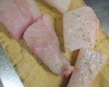 ✿鯛のバジル風味きのこソテー✿作り方1写真