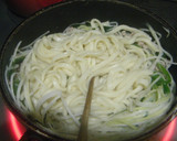 あたただしで簡単大根の皮で旨い焼きうどん作り方3写真