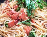 スモークサーモンのクリームチーズパスタ作り方8写真