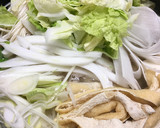 お鍋の野菜の切り方☆しゃぶしゃぶ用！作り方8写真