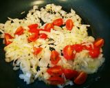 ＊洋風ＴＫＧ！卵と納豆のチーズリゾット＊作り方1写真