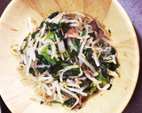 調味料1つ♡もやしとほうれん草のお浸し作り方6写真