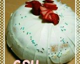 クリスマス ケーキ　ミッキー 作り方作り方3写真