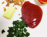 レンジで３分♪トマトリゾット風スープご飯作り方2写真