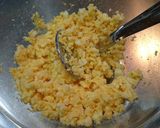 キャベツと豆苗のカルボナーラサラダ作り方2写真