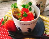 ほうじ茶ゼリーとチーズクリームパフェ作り方14写真