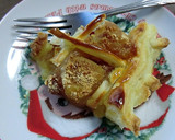 栗きんとんときなこで、サクサクパイを焼く作り方5写真