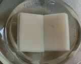 おせちリメイク★きんとん餅の黒豆ぜんざい作り方1写真