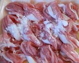 節約☆豚肉ともやしカレー風味炒め作り方1写真