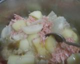 あたた生だししょうゆで簡単大根の肉じゃが作り方2写真