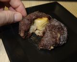 余った切り餅でチョコバナナ大福作り方7写真