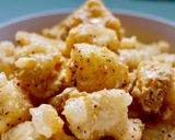揚げ餅の洋風ソース玉子焼き添え作り方5写真