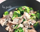豚肉とブロッコリーのピリ辛中華炒め作り方4写真