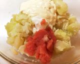 簡単＊絶品＊オトナのめんたいポテサラ作り方2写真