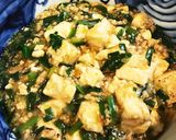 焼き豆腐と作り置きそぼろde麻婆豆腐作り方7写真