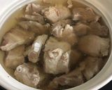 土鍋煮込みのさっぱり豚軟骨作り方3写真