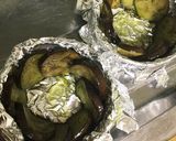 ナス&鶏ひき肉のセルクル詰め♬作り方4写真