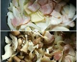 キノコのチーズスープ作り方4写真