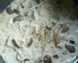 キノコのチーズスープ作り方7写真
