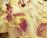 ポテトとベーコンのマヨネーズ焼き❁*+作り方6写真