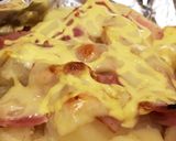 ポテトとベーコンのマヨネーズ焼き❁*+作り方7写真
