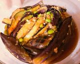 涼拌茄子(揚げ茄子の薬味酢かけ)作り方6写真