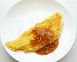 和風オムレツのなめ茸添え作り方3写真