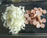 ドリア風　チキンライスのチーズのせ作り方1写真