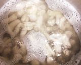 お鍋いっぱい♬我が家のもつ煮込み作り方1写真