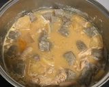 お鍋いっぱい♬我が家のもつ煮込み作り方5写真