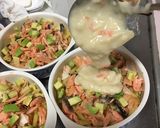 鮭とアボカドを入れたマカロニグラタン作り方8写真