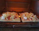 パイで餅ピザ☆めんたいマヨ餅チーズ作り方6写真