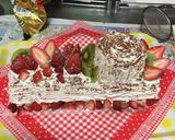 2016クリスマス☆ブッシュドノエル作り方27写真