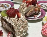 2016クリスマス☆ブッシュドノエル作り方30写真