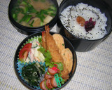 お弁当・ほうれん草ともやしの海苔和え♪作り方3写真