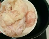 鶏皮つけうどん(手抜き手打ちうどん付き)作り方2写真