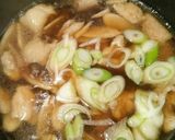 鶏皮つけうどん(手抜き手打ちうどん付き)作り方4写真