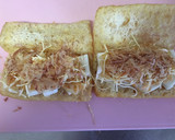 カリもちっ♪油揚げのねぎ餅はさみ焼き作り方6写真