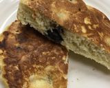 おせちリメイク・ホットケーキ(黒豆&栗)作り方3写真