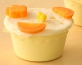 離乳食 お正月 干支の蒸しパン作り方3写真